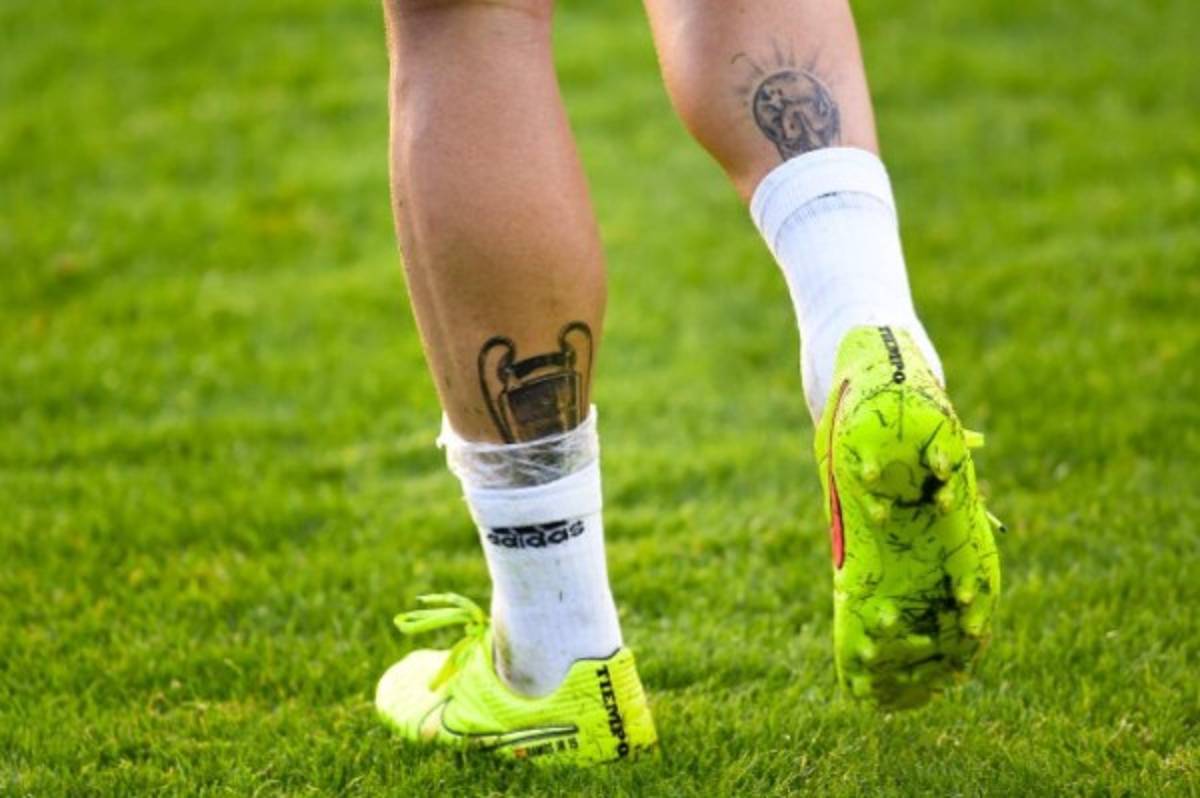 Los espectaculares tatuajes del capitán del Real Madrid, Sergio Ramos