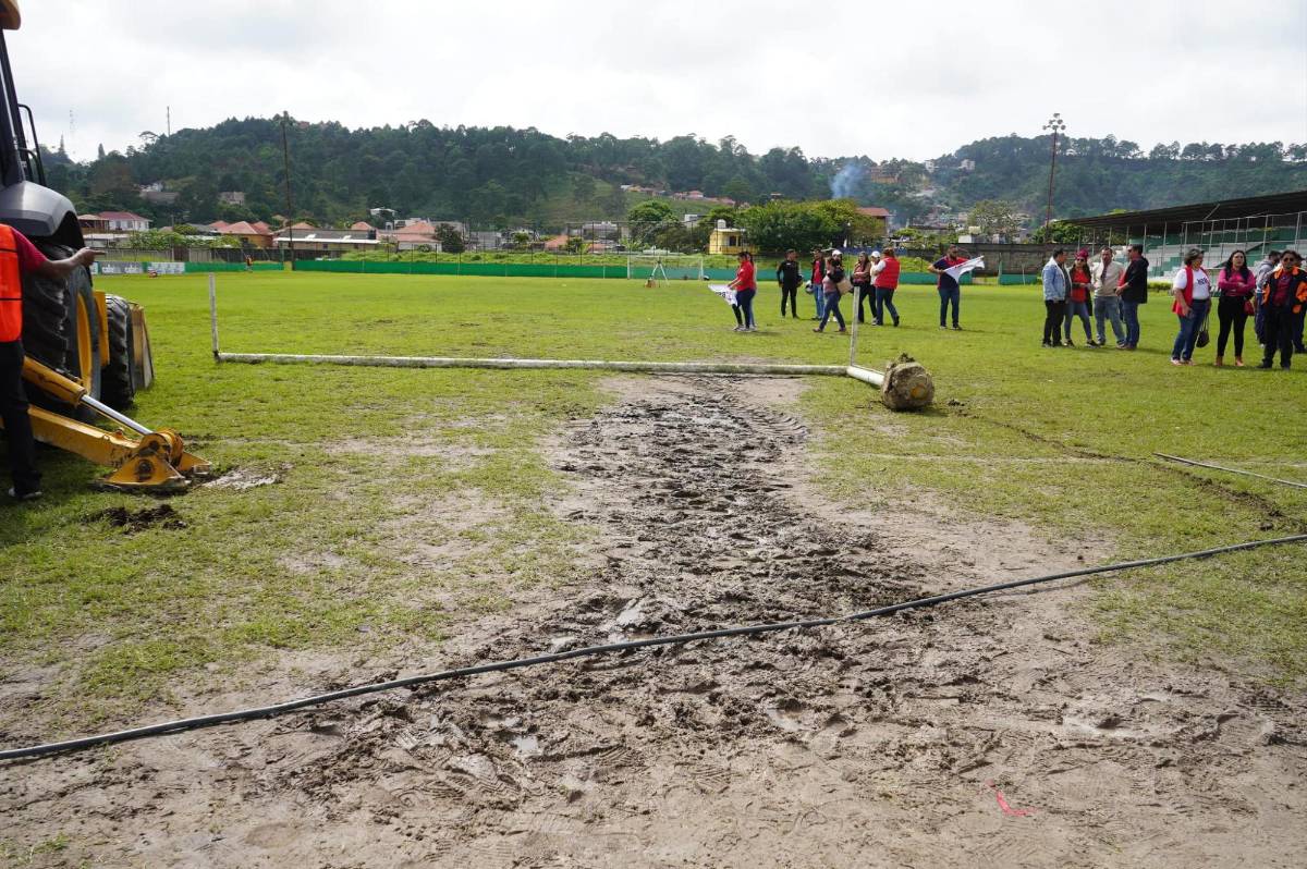 Los otros dos históricos estadios de Honduras que tendrán nueva grama; en uno la inversión es de 23.9 millones de lempiras
