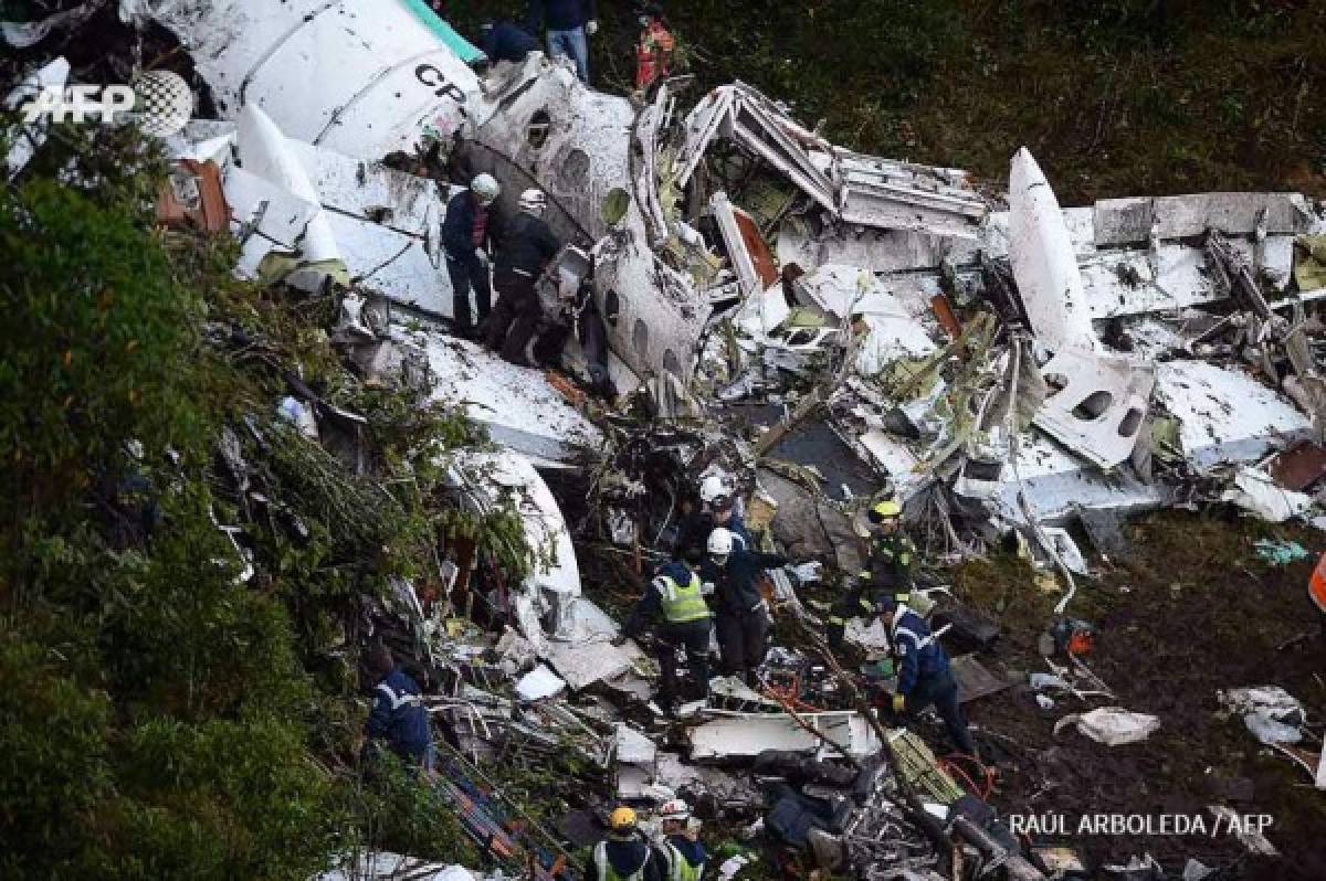 FOTOS: Así luce hoy el lugar donde se estrelló avión del Chapocoense