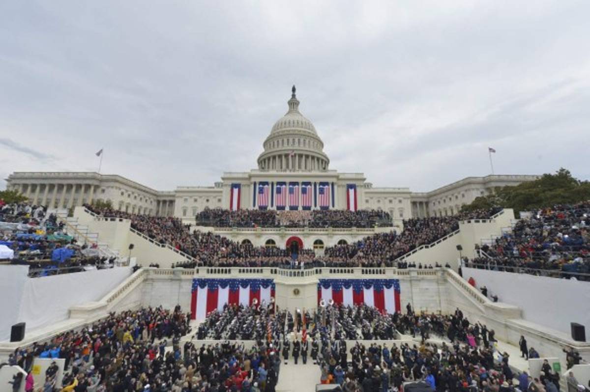Las mejores fotos del primer día de Donald Trump como presidente de EEUU