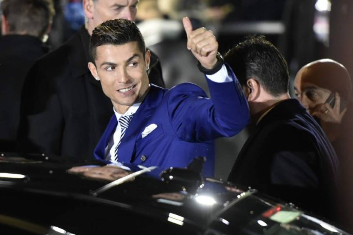Las imágenes que no se vieron de Cristiano Ronaldo en el Premio The Best