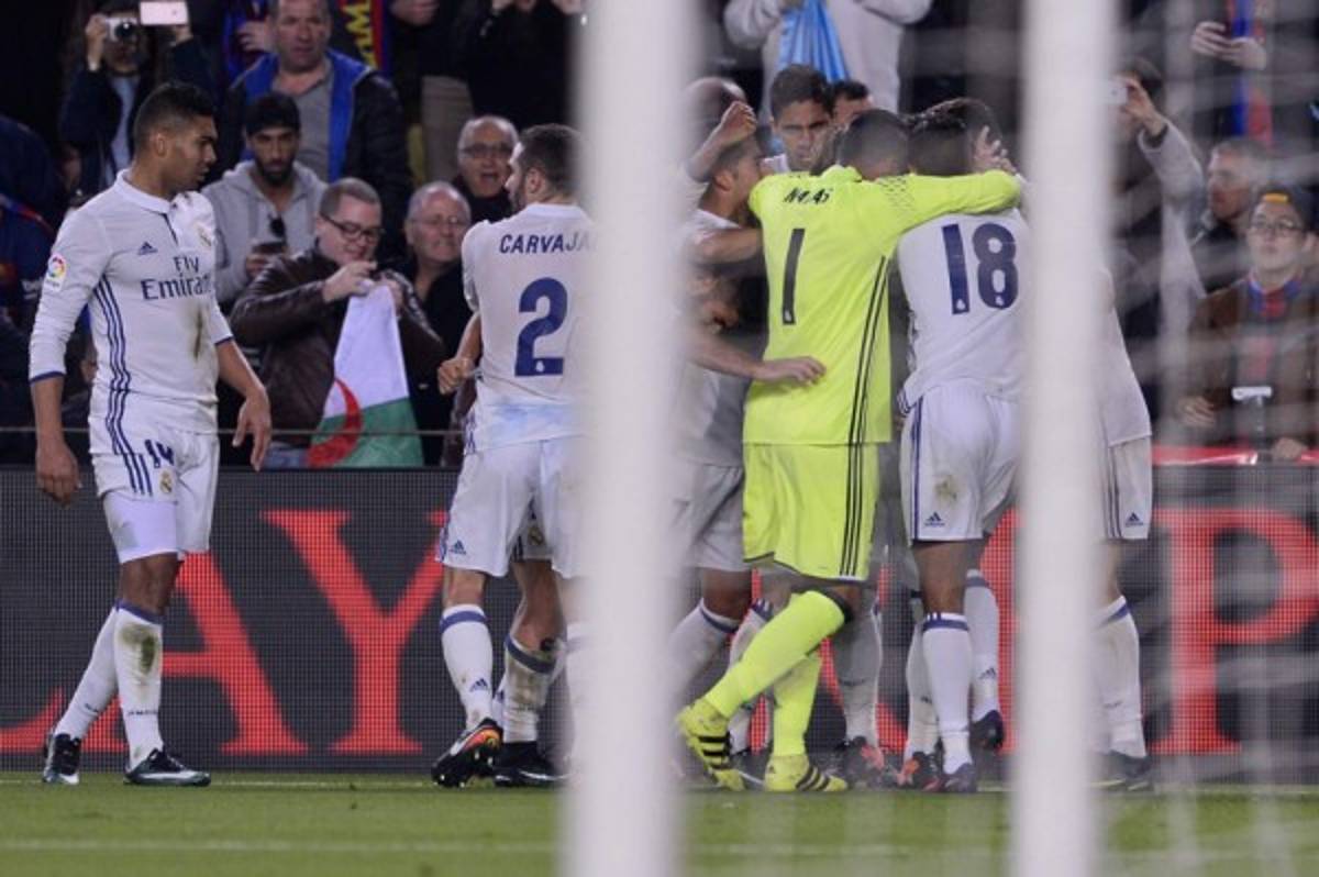 Las imágenes que no viste en televisión del clásico Barcelona-Real Madrid