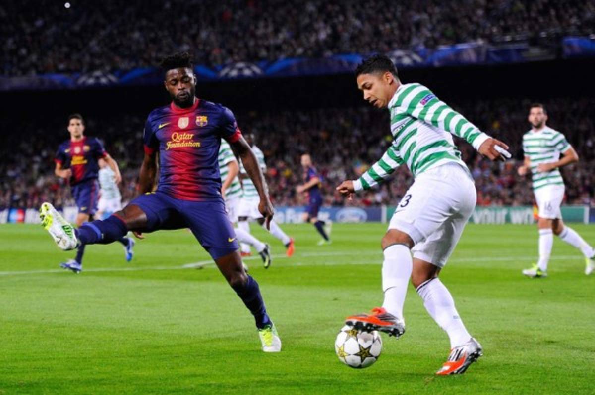 Emilio Izaguirre, el catracho acostumbrano a frenar grandes estrellas