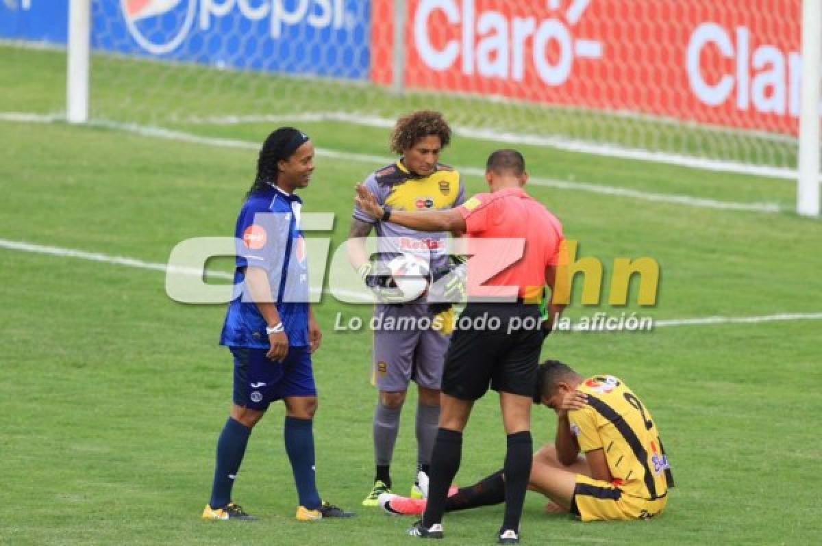 EN FOTOS: Así fue todo el recorrido de Ronaldinho en Honduras