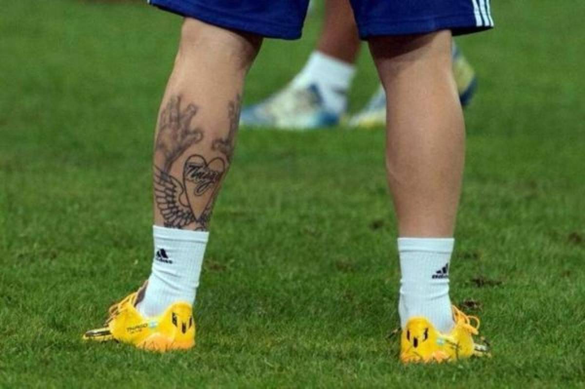 FOTOS: Todos los tatuajes del argentino Lionel Messi