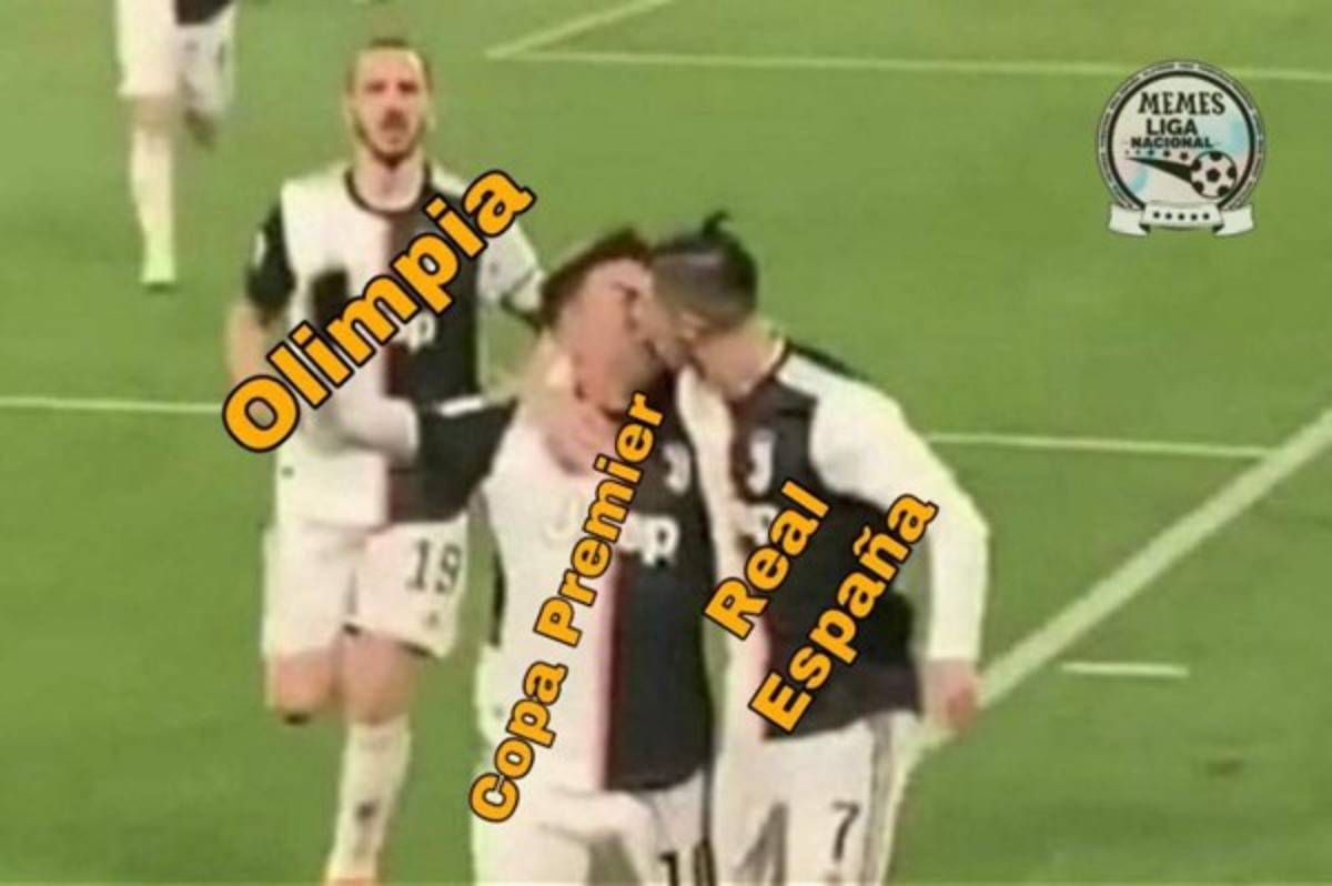 Memes no perdonan a Olimpia, Arboleda y Menjívar tras titulo de Real España
