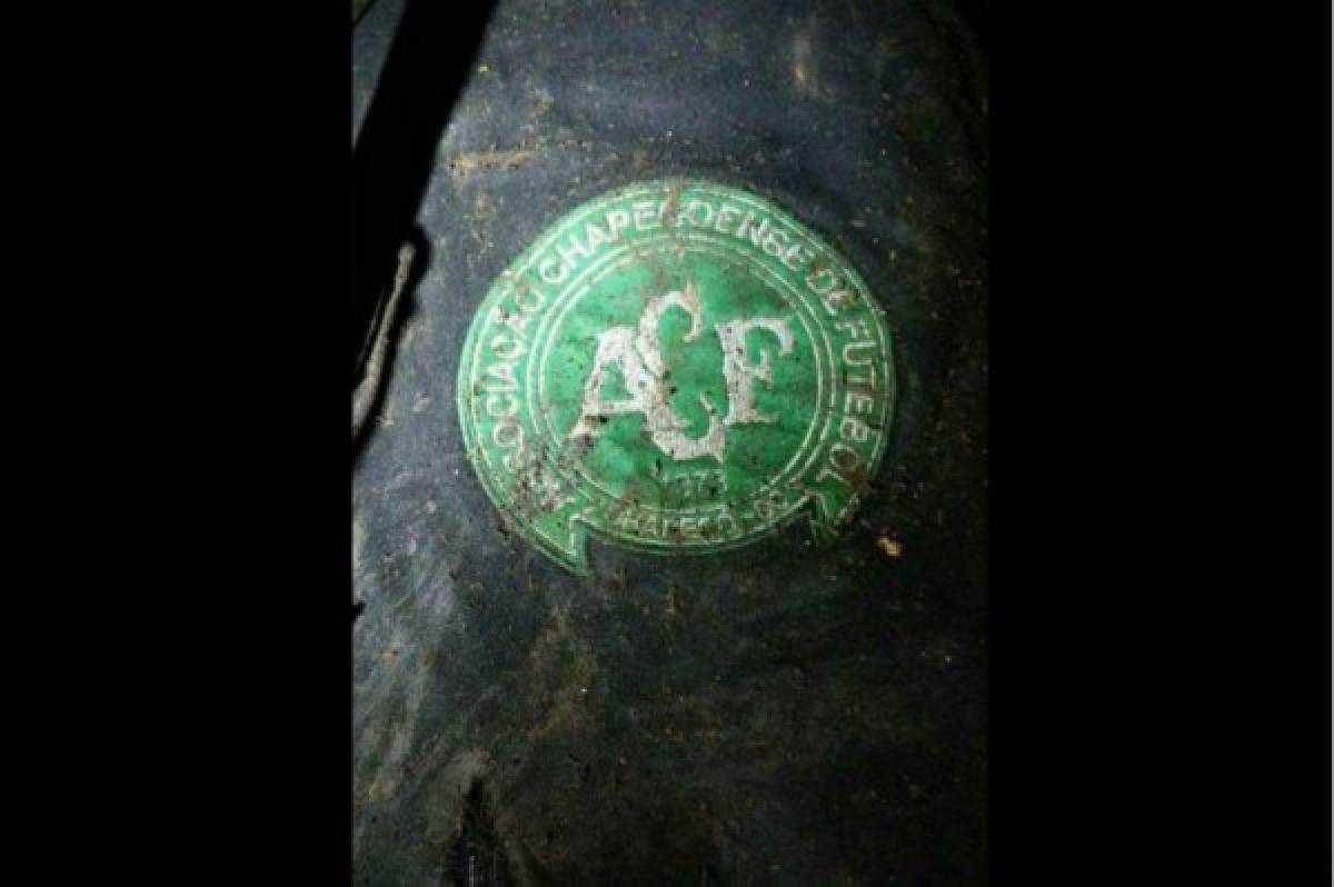 Terribles fotos del avión que se estrella con el club Chapecoense