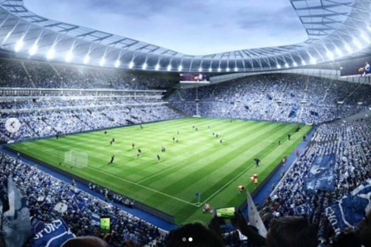 Así luce el nuevo estadio de 750 millones de euros del Tottenham de Inglaterra