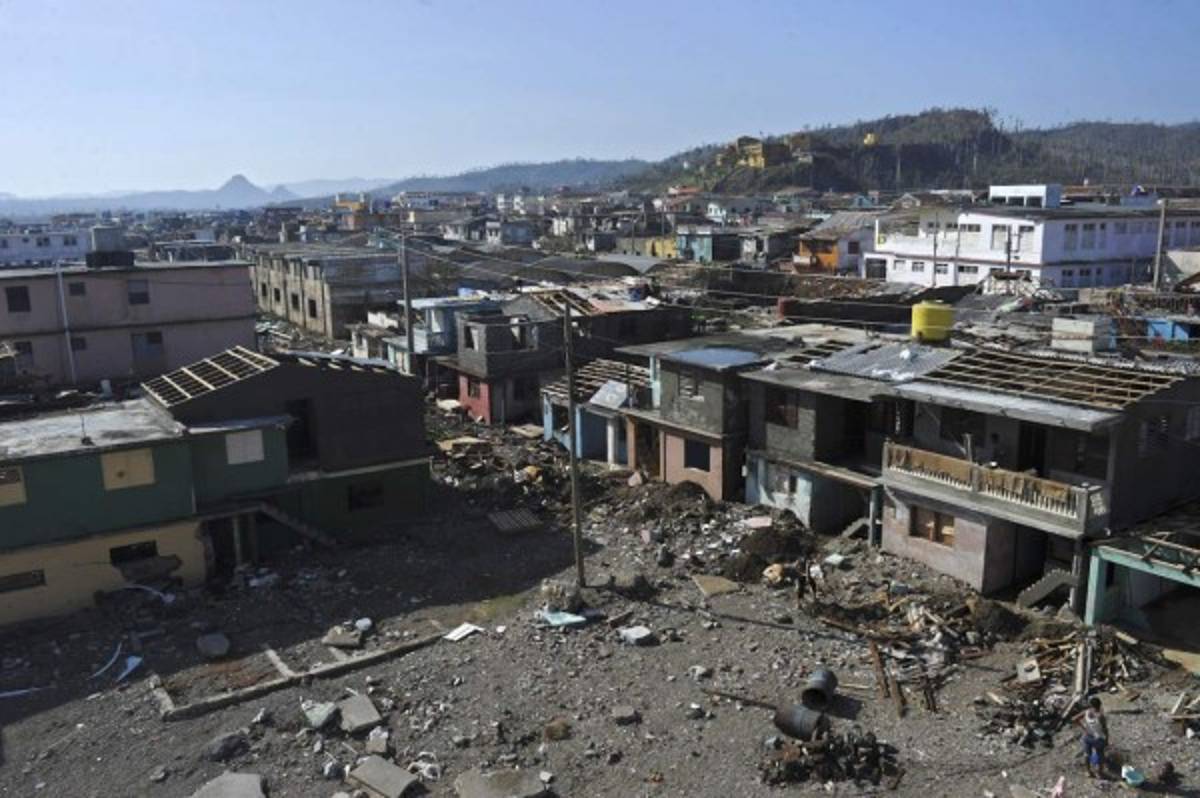 EN FOTOS: El desastre, dolor y muerte que dejó Matthew por Haití