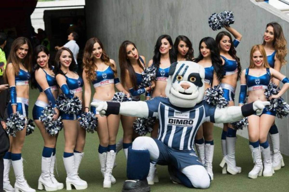 Las infartantes Rayaditas que apoyan a Alberth Elis y al Monterrey