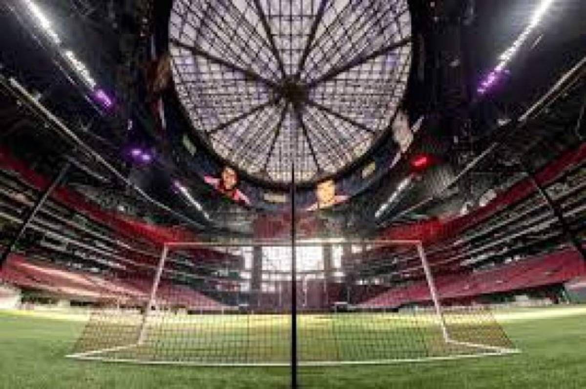 Así es el espectacular Mercedes Benz, el estadio que es sensación en Estados Unidos