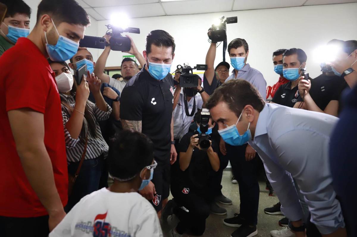 Hermoso gesto: Atlas regala un momento inolvidable a niños de la Teletón en Honduras