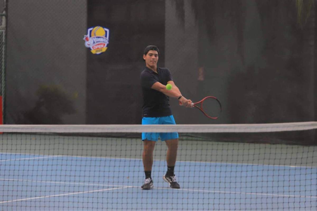 Torneo de tenis Yummies Open 2022 se está realizando por primera vez en San Pedro Sula con más de 95 tenistas nacionales
