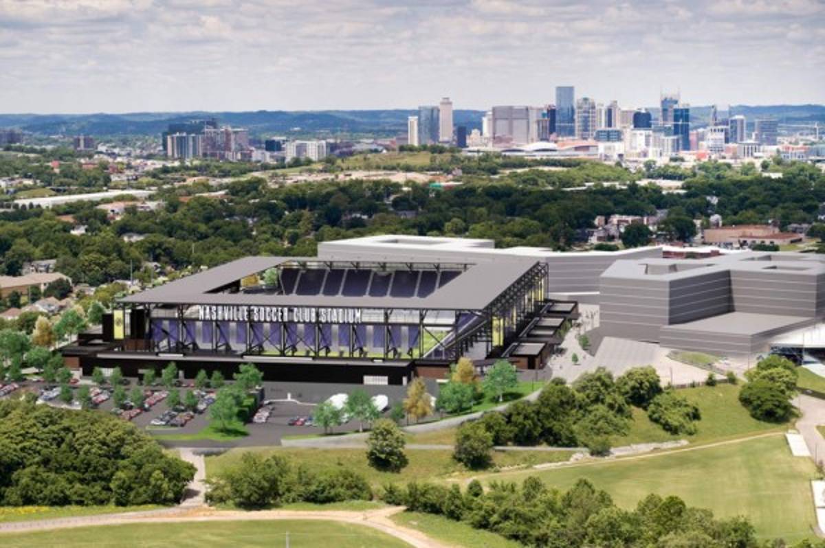 ¡Lujoso! El lindo y costoso estadio que está construyendo el Nashville de la MLS