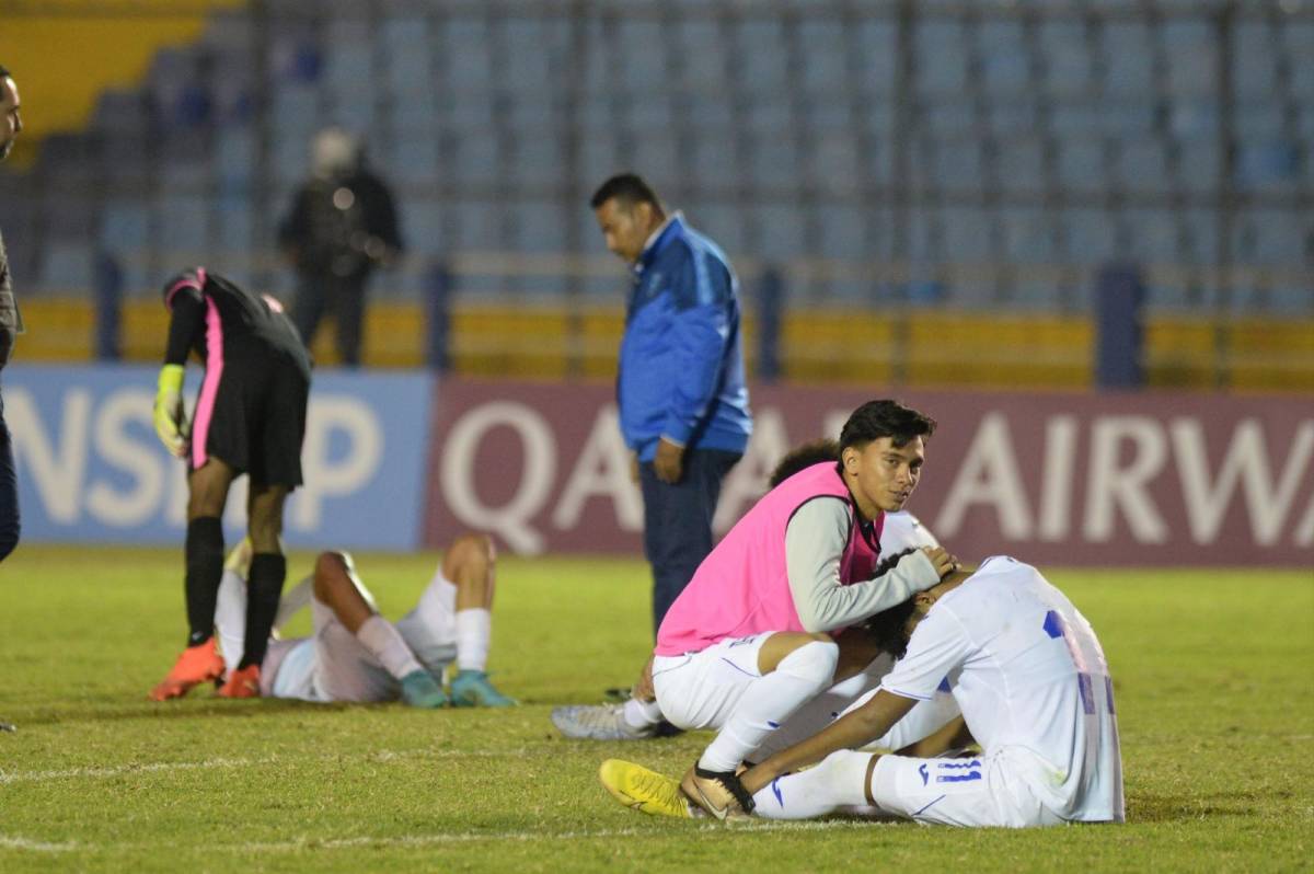 La Sub-17 de Honduras no pudo alcanzar el Mundial de Perú 2023.
