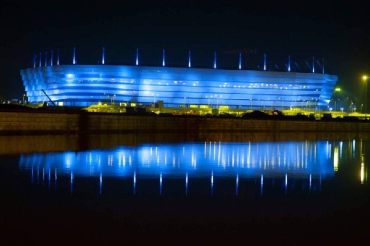 ¡Espectacular! Inauguran en Rusia el hermoso estadio de Kaliningrado