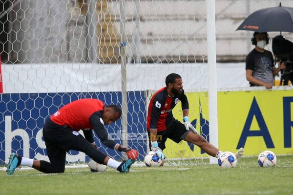 No se vio por TV: El disfrazado que entrenó con Motagua; reapareció en Olimpia meses después