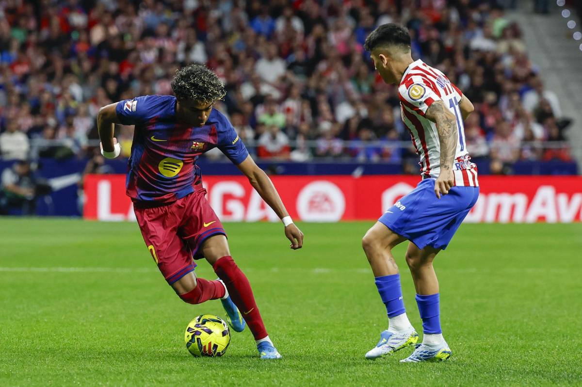 Alerta en el Barcelona: la trampa que prepara Simeone para Lamine Yamal y sacarlo del camino