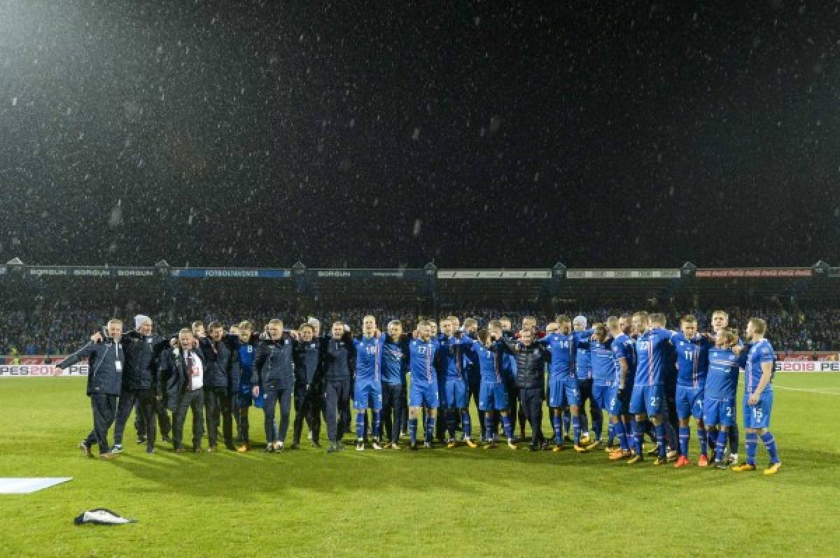 Lo que no se vio en TV: El increíble festejo de Islandia y la frustración de Bale