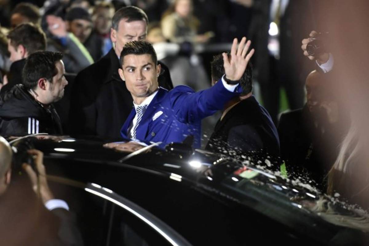 Las imágenes que no se vieron de Cristiano Ronaldo en el Premio The Best