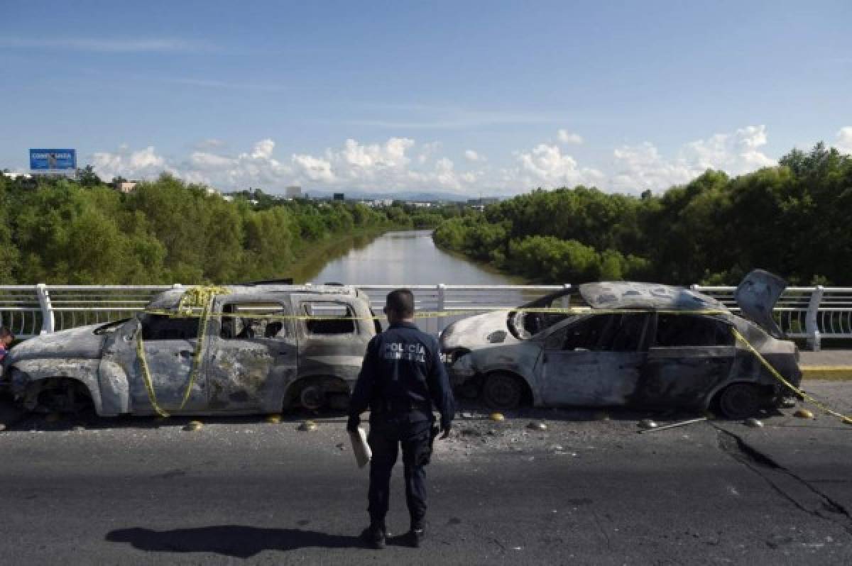 CAOS: Así quedó Culiacán luego del enfrentamiento entre policías y sicarios en captura del hijo del 'Chapo' Guzmán