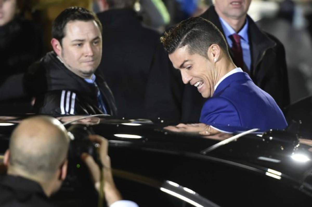 Las imágenes que no se vieron de Cristiano Ronaldo en el Premio The Best