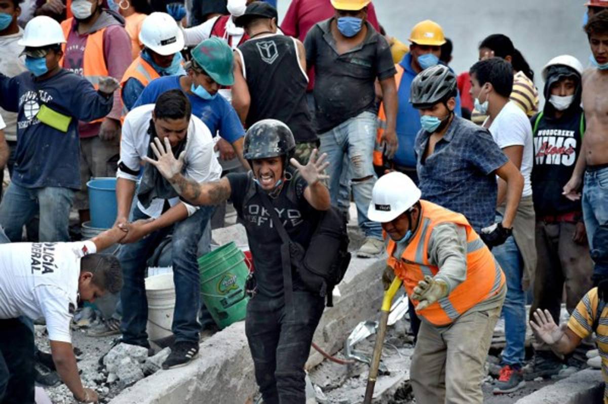 Las imágenes conmovedoras e impactantes del sismo que sacudió a México  