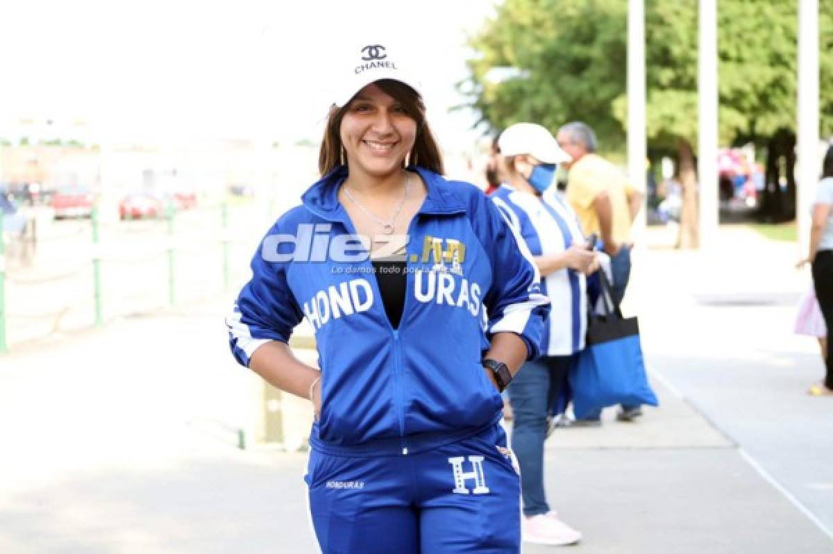 ¡La belleza catracha está presente! El ambientazo que se vive en Houston por el Honduras vs. Qatar