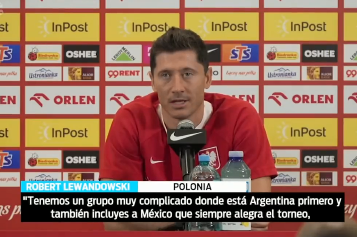 ¡Imperdible! Lewandowski reacciona por el partido contra México en el Mundial de Qatar: ‘‘Siempre alegran el torneo’’