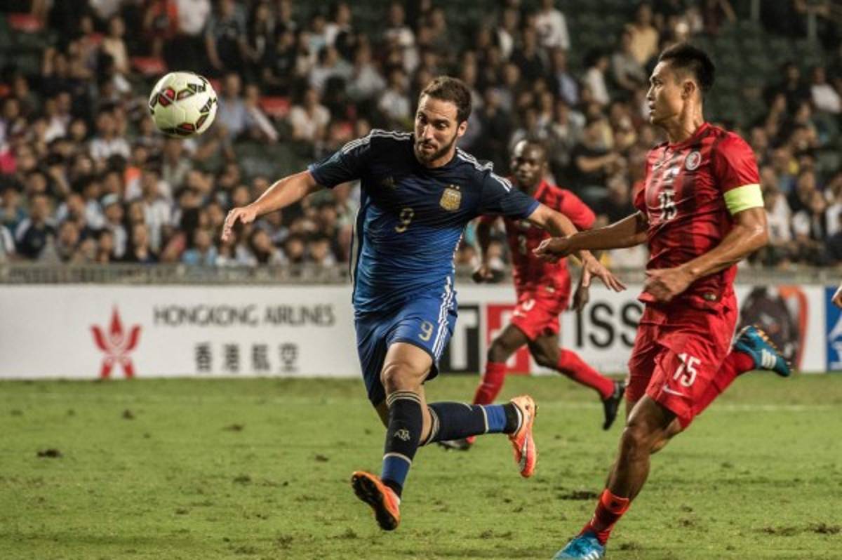 Argentina goleó a Hong Kong 7-0 en partido amistoso