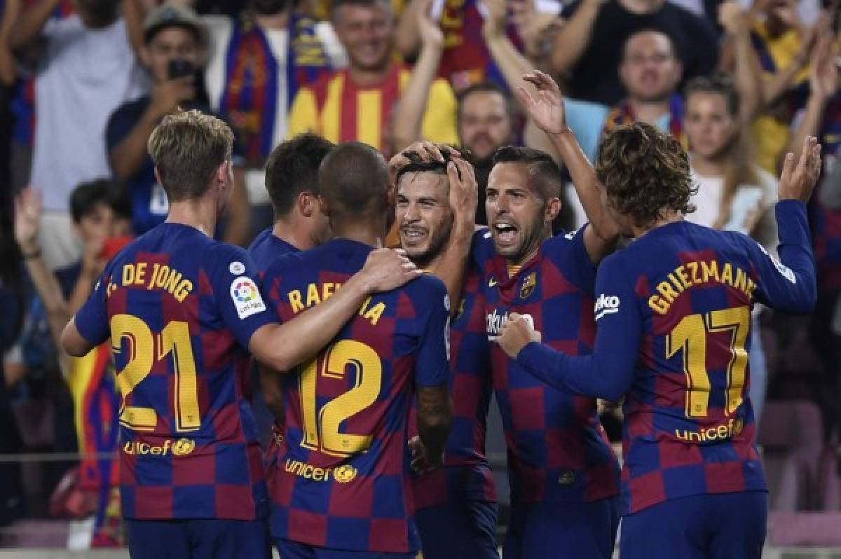 Barcelona le propina una 'manita' al Betis en el Camp Nou por la fecha dos de LaLiga