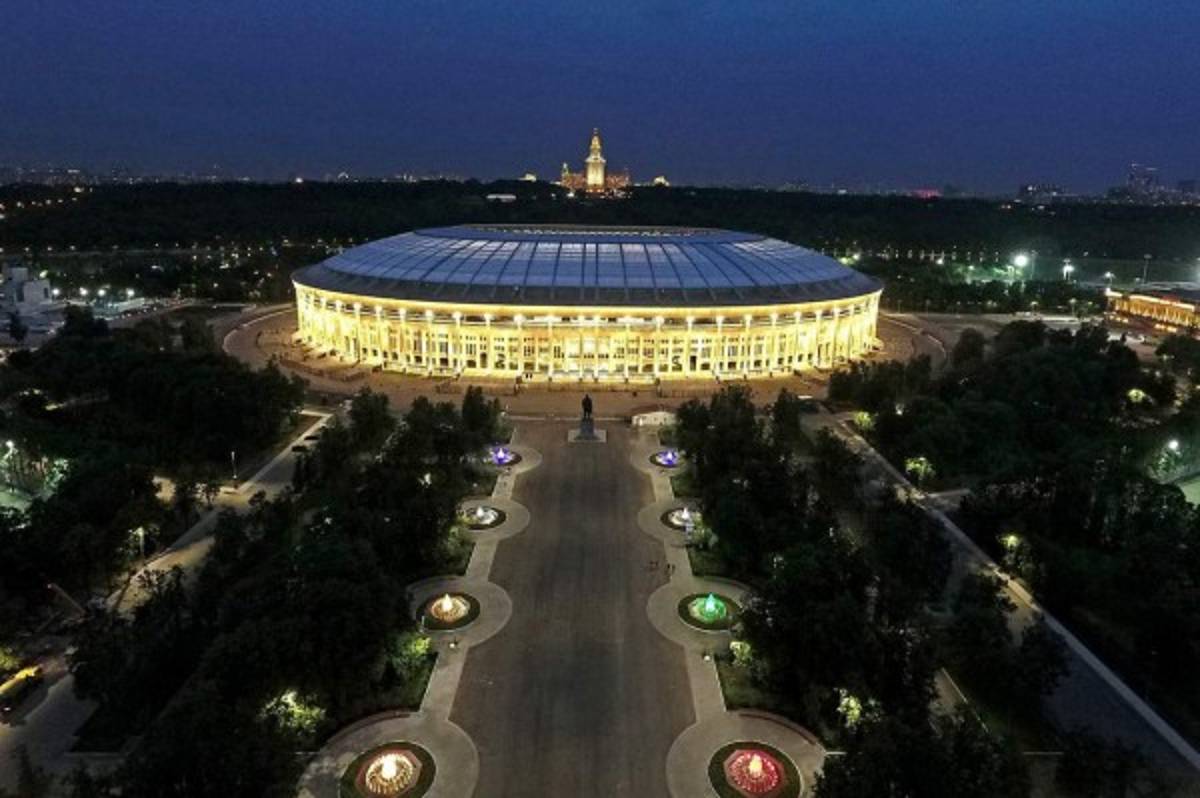 IMPONENTE: Así es el estadio Luzhniki donde será inaugurado el Mundial de Rusia 2018