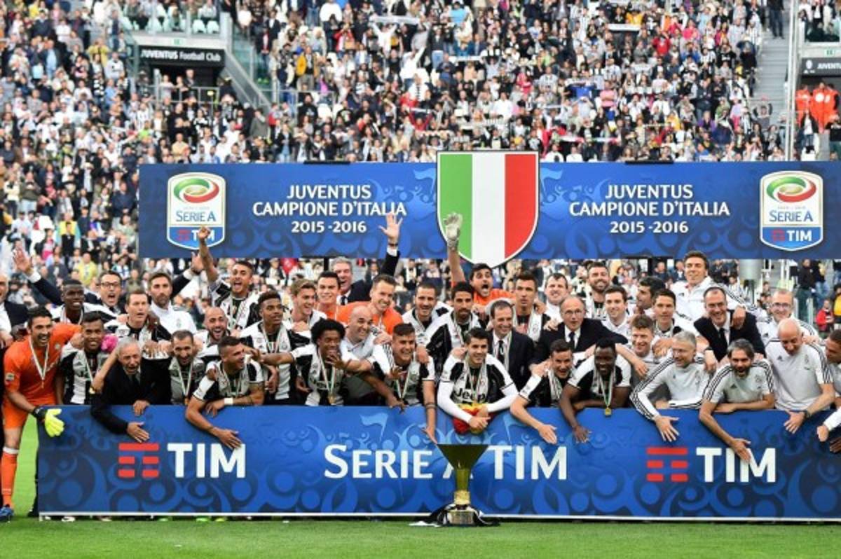 Así celebraron su título de campeón la Juventus y PSG en Europa