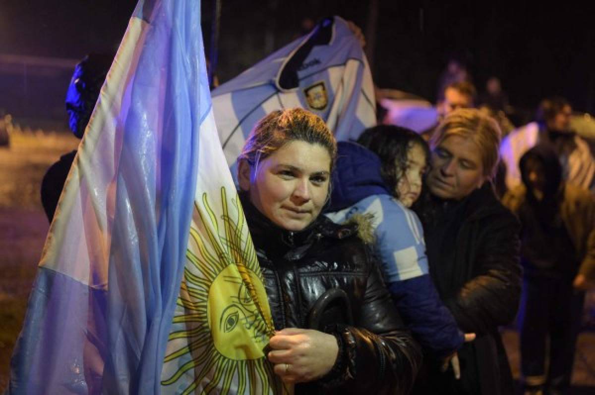 Fotos: Argentinos salieron a las calles para decirle a Messi, 'no te retires'