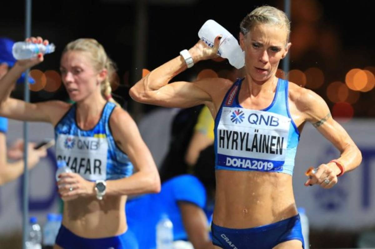 ¡Una catástrofe! El drama que viven los atletas en el Mundial de Doha por las altas temperaturas