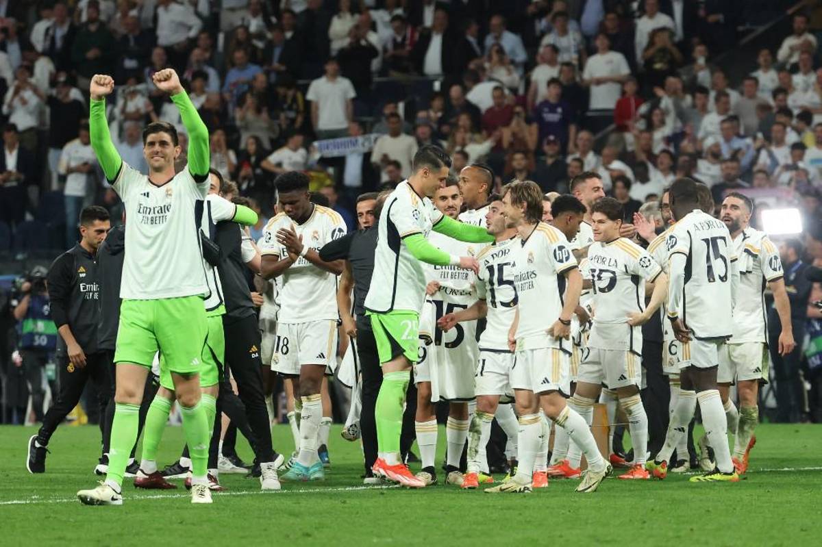 Eufórico festejo de Real Madrid por ir a la final de Champions, la verdad sobre el gol anulado al Bayern Múnich y el villano