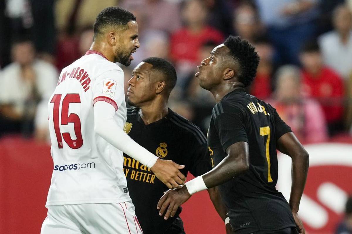 Vinicius explota contra el Sevilla por otro episodio racista y la decisión del club con un aficionado que atacó al brasileño