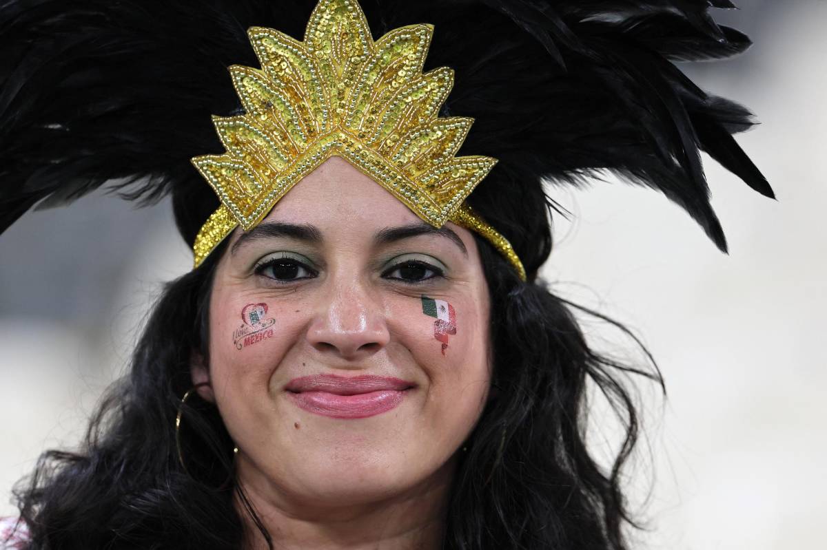 La hermosa qatarí apoyando a Argentina, la despampanante mexicana y las bellas damas de Arabia Saudita