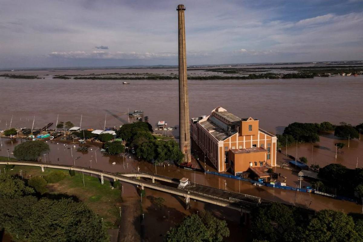 Impactantes imágenes en Brasil: así quedaron los estadios de Gremio e Inter tras inundaciones ¿Cuántos muertos hay?
