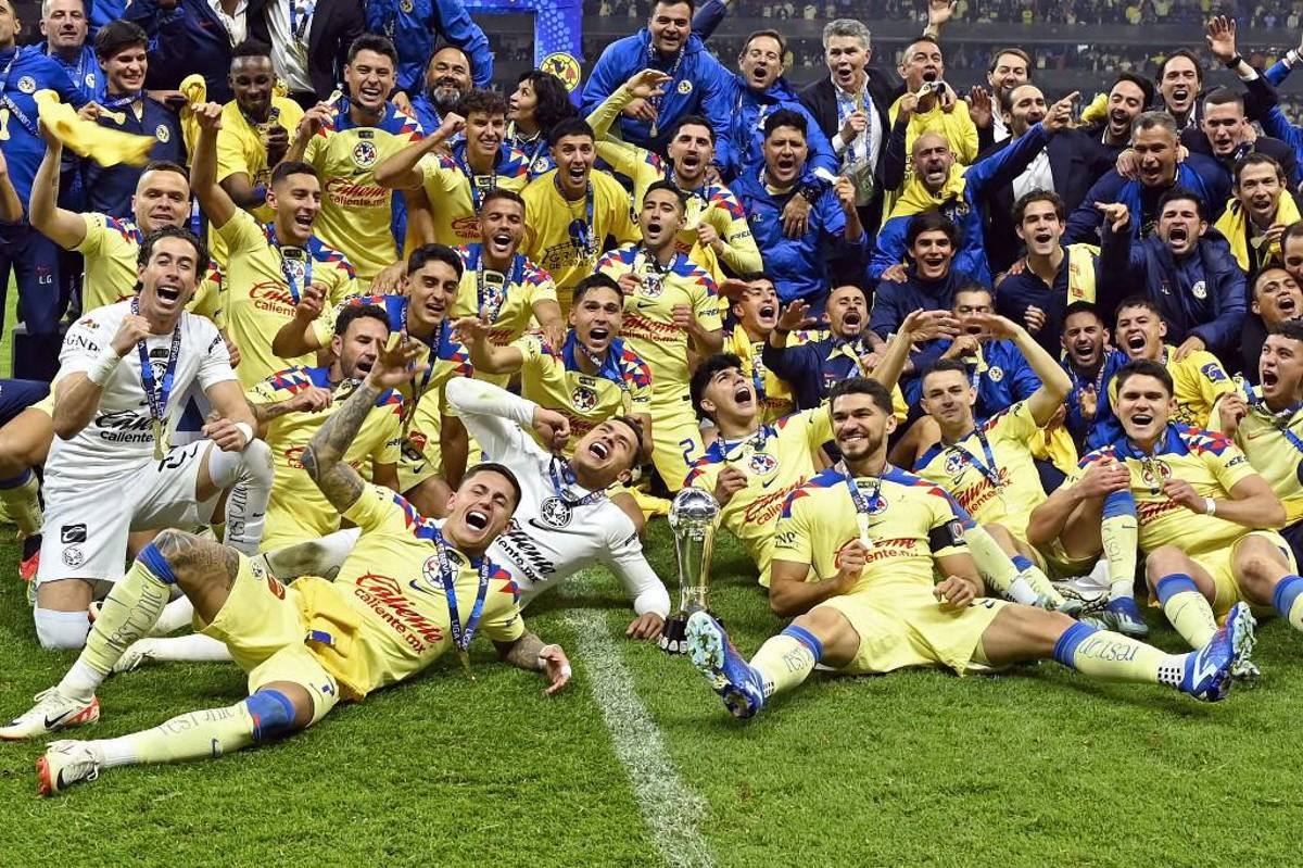 Liga MX: el festejo del América por el título y Nahuel Guzmán se escondió tras la roja; un triste Gignac en el Azteca