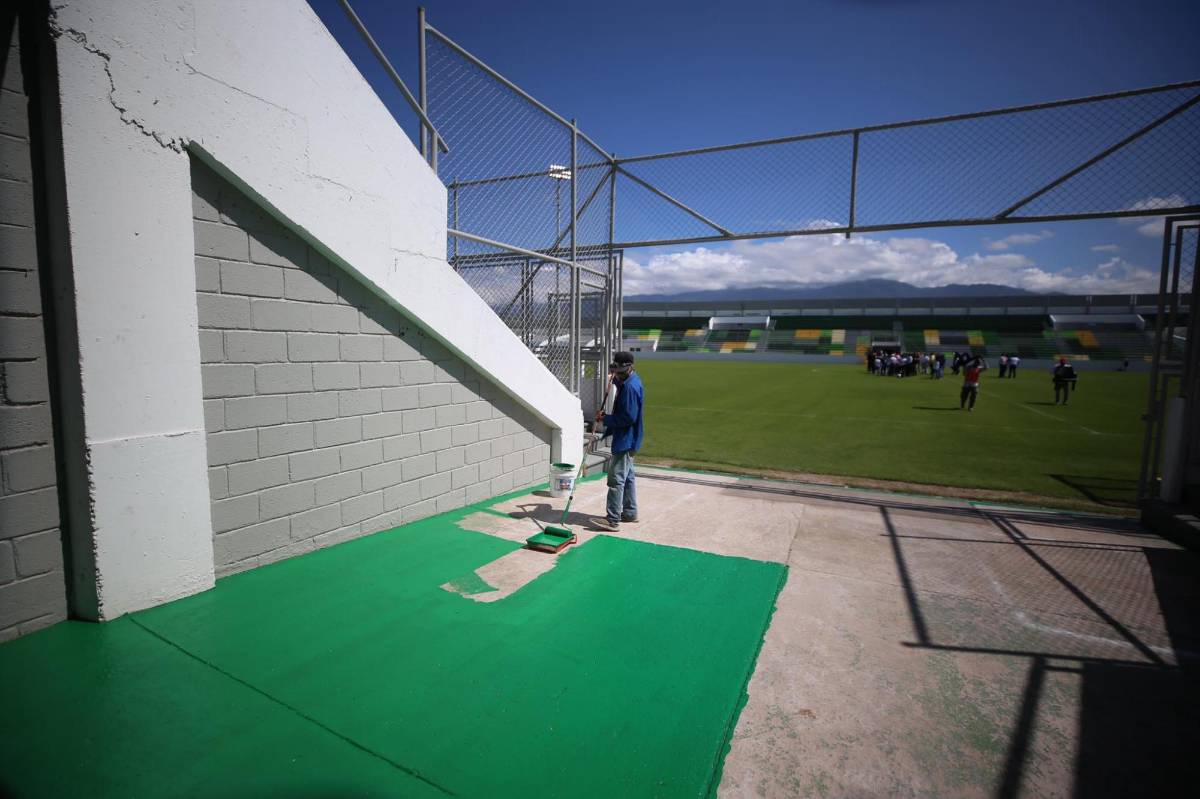 ¡Una preciosura! El Carlos Miranda de Comayagua vuelve a ser uno de los mejores estadios de Honduras
