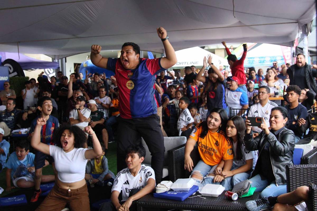 Caras largas, burlas, celebraciones y un “ahorcado”... ¡así se vivió el clásico Real Madrid vs Barcelona en el estadio virtual de DIEZ!