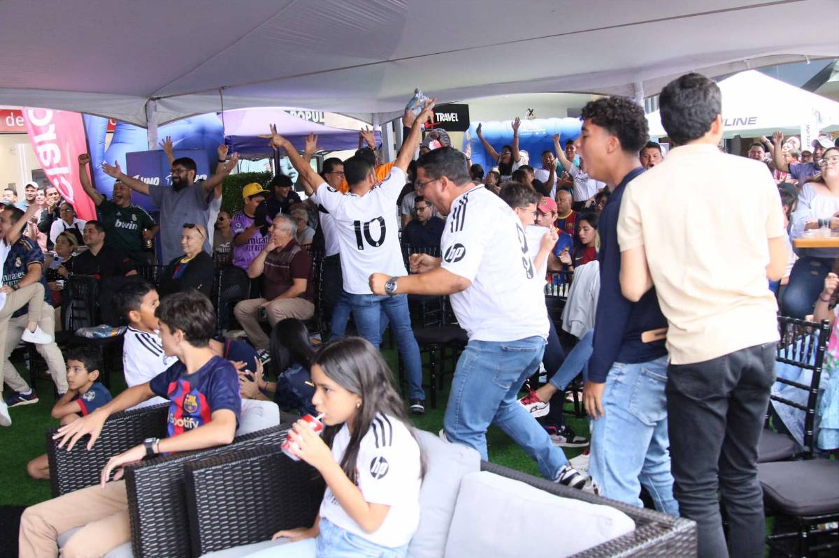 Caras largas, burlas, celebraciones y un “ahorcado”... ¡así se vivió el clásico Real Madrid vs Barcelona en el estadio virtual de DIEZ!