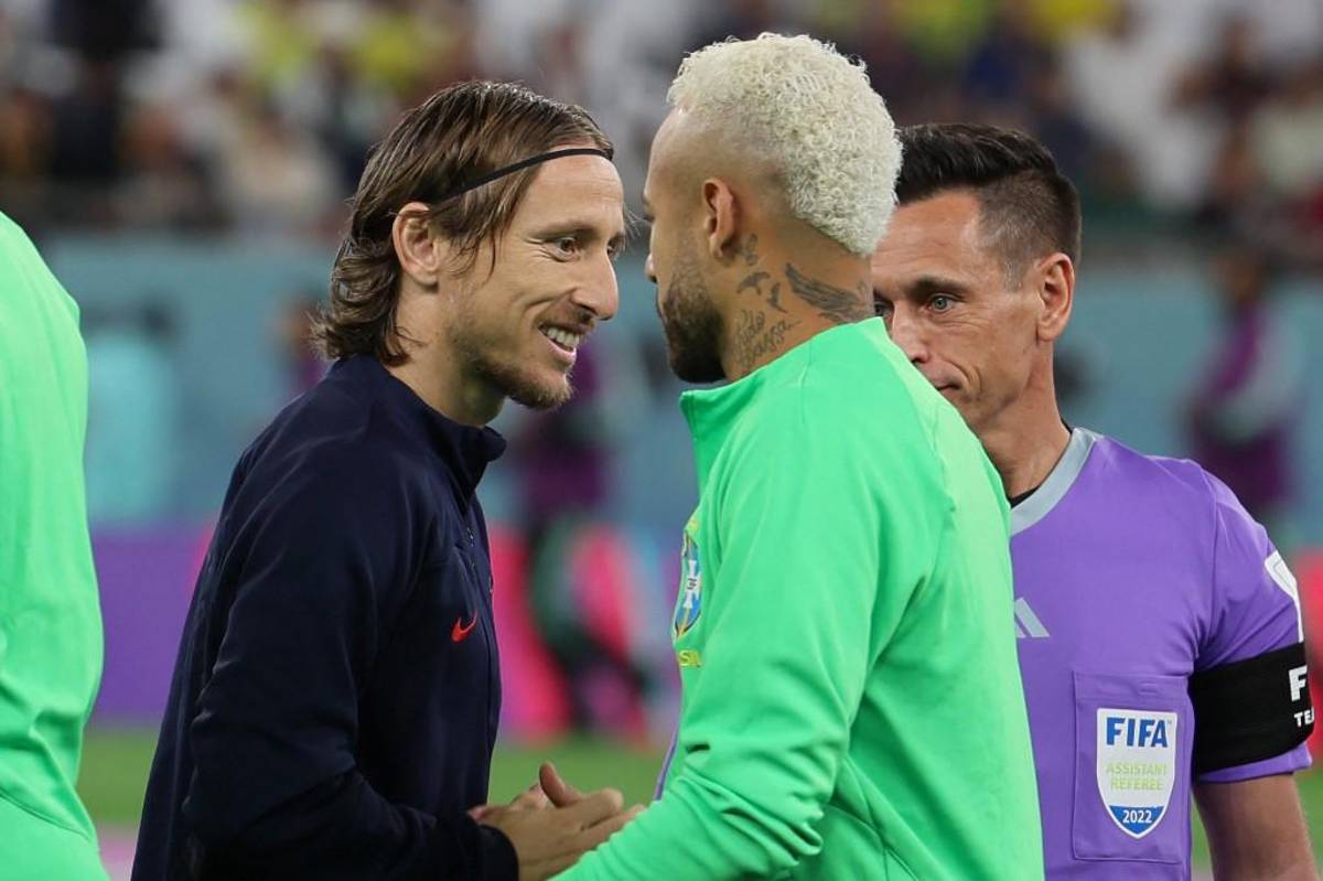El tremendo gesto de Modric tras eliminar a Brasil, Neymar y Rodrygo destrozados; el problema de la novia del Mundial