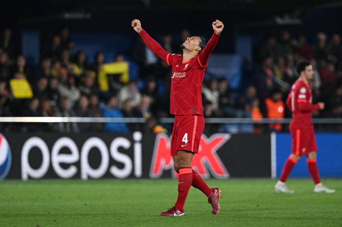 El festejo del Liverpool en el campo del Villarreal luego de avanzar a la final de la Champions y la emoción de Luis Díaz