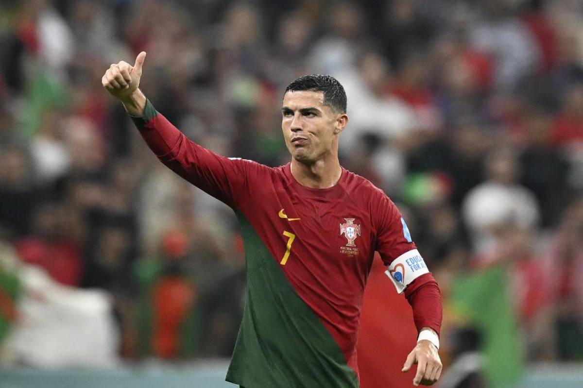 El polémico gesto de Cristiano Ronaldo tras la clasificación de Portugal y Georgina Rodríguez enamora en Qatar