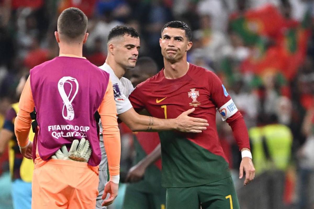 El polémico gesto de Cristiano Ronaldo tras la clasificación de Portugal y Georgina Rodríguez enamora en Qatar