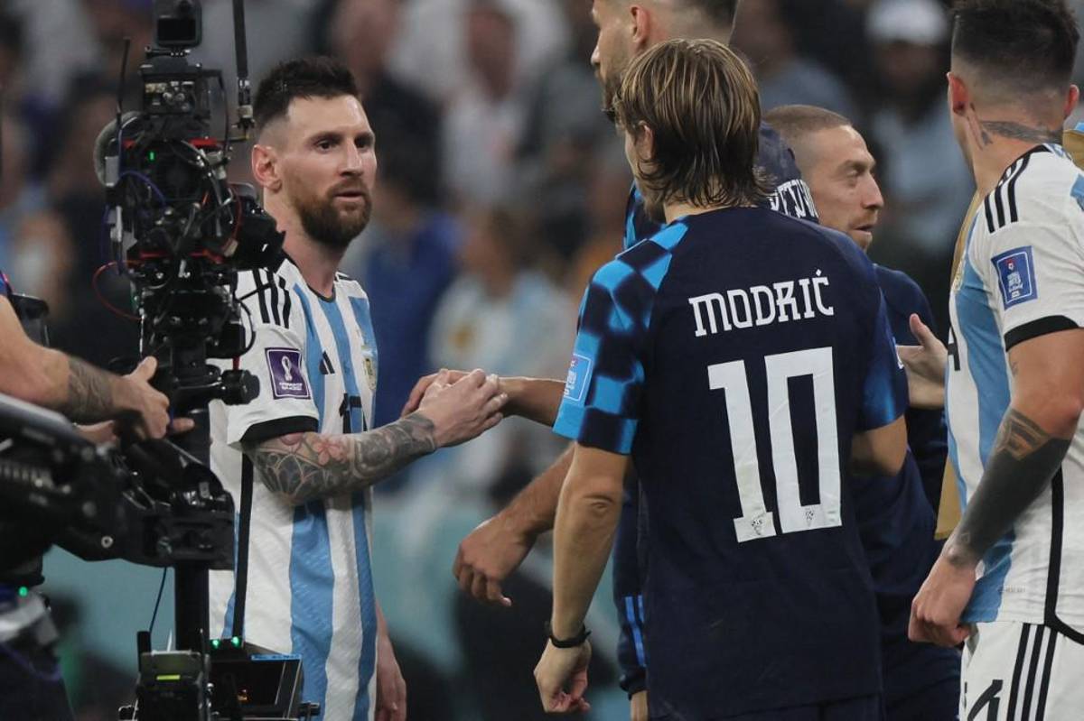 El festejo de Argentina y un Modric destruido; los brasileños que fueron a ver el show de Messi y la euforia de Antonela