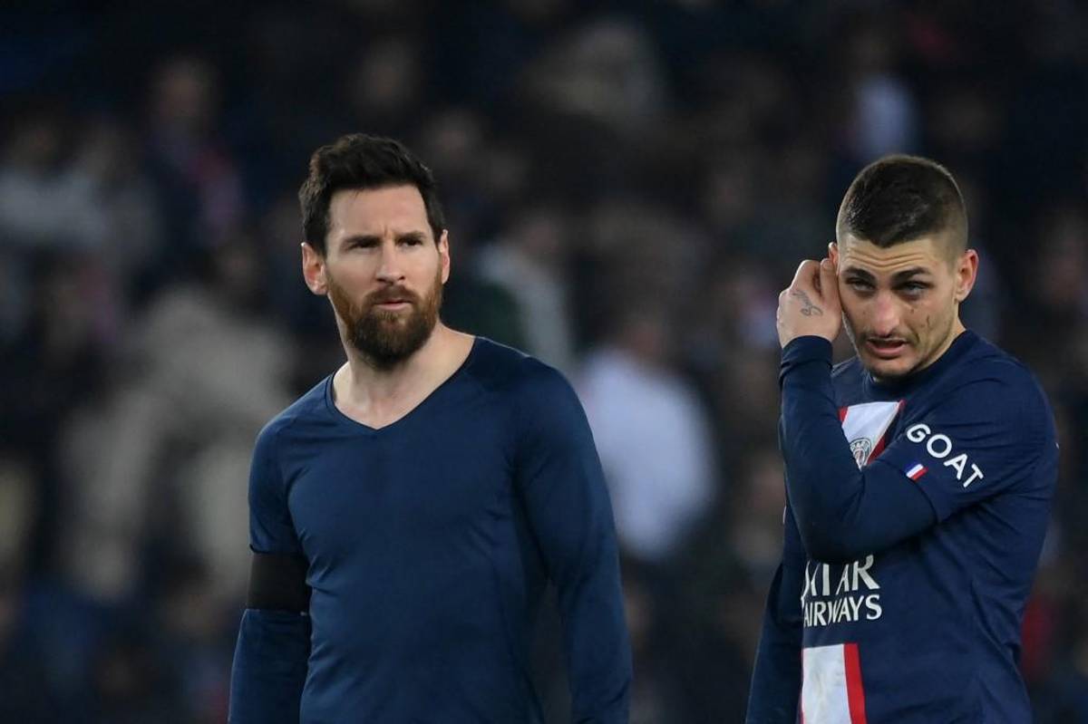¿Resignados? Los gestos de los jugadores del PSG por la derrota, quién se llevó la camiseta de Messi y así fue captado el emir de Qatar