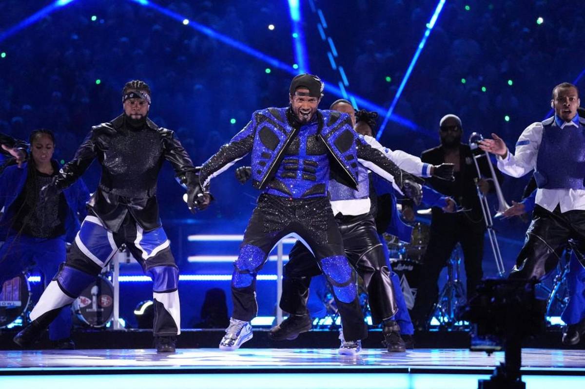 FOTOS: Usher y su espectacular ‘half-time show’ en el Super Bowl; los invitados estrellas y el regalo especial